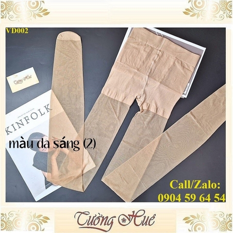 [Ảnh Thật 100%] Tất/Vớ quần Pantyhose Siêu Dai Siêu Co Giãn Che Khuyết Đểm -Freesize - Hàng Quảng Châu - VD002