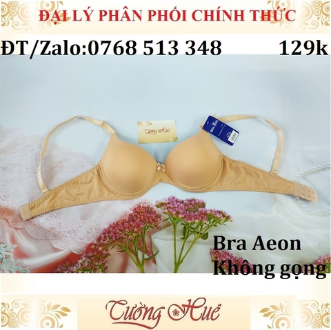 Áo lót nữ Bra Aeon trơn, không gọng.