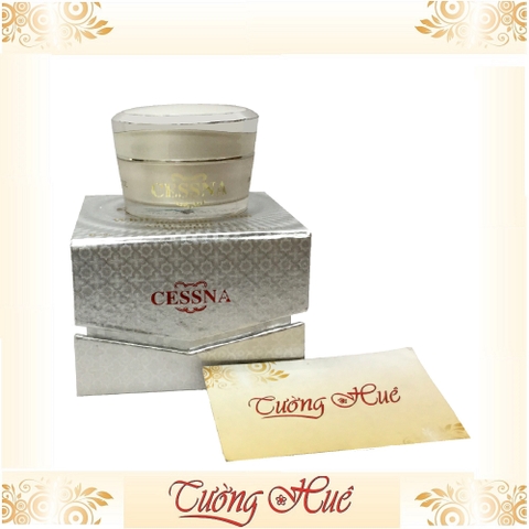 Kem Cessna dưỡng trắng da, giữ ẩm, chống nhăn, chảy xệ - Bạc - 30g