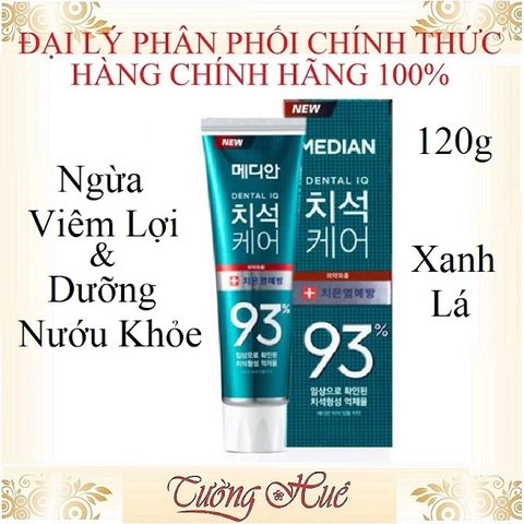 Kem Đánh Răng Median Dental IQ 93% - 120g ( Có lựa chọn )