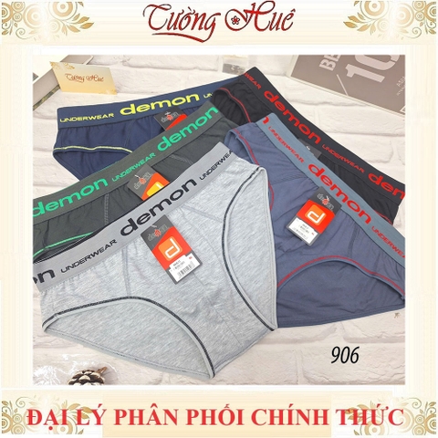 Demon 906  908 Quần Lót Nam Cotton Cao Cấp Mềm Mại
