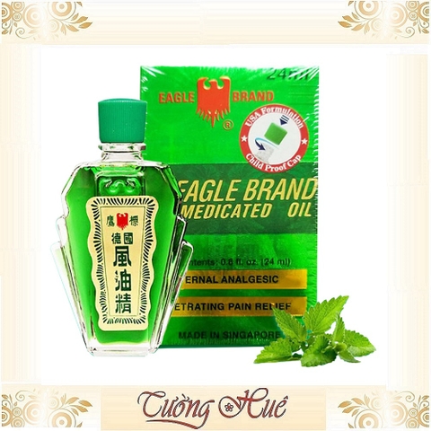 Dầu Xanh Eagle Brand 2 nắp - 24ml