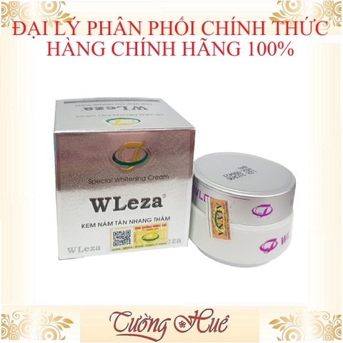 Kem WLeza Ngừa Nám Tàn Nhang Thâm Mụn - 15g - Bạc