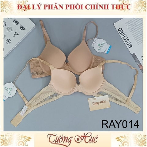 Áo Ngực Nữ relax Trơn Mút Mỏng Có Gọng RAY014.