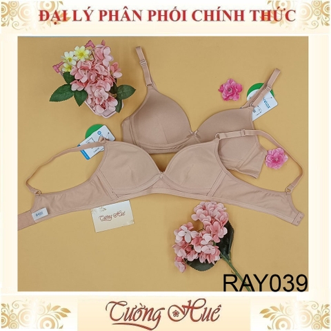 Áo Lót Nữ Relax Cotton Không Gọng Mút Mỏng RAY039.