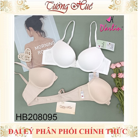 Áo lót nữ Darlin HB208095 áo ngực V sâu cài trước nâng vừa.