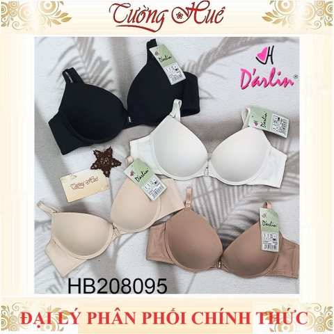 Áo lót nữ Darlin HB208095 áo ngực V sâu cài trước nâng vừa.