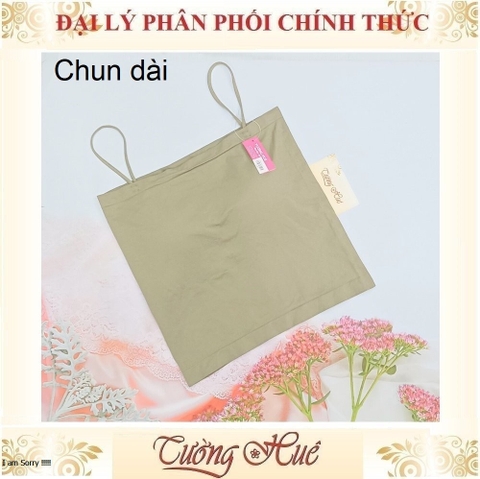 Áo Bra Nữ Chun Chun 2 Dây Kiểu Dáng Dài.