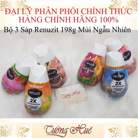 Sáp Thơm Phòng Renuzit Nhiều Mùi Lựa Chọn - 198g.