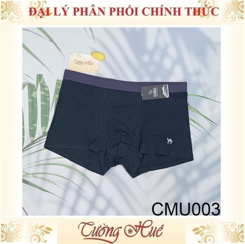 Quần Lót Nam Camel Dạng Đùi Boxer Cotton Form Lớn( Tăng 2 Size) CMU003.