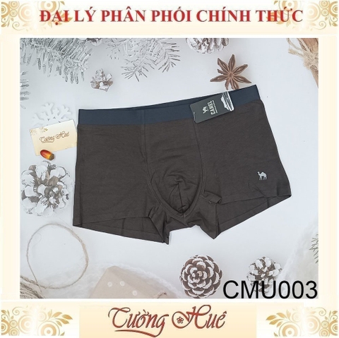 Quần Lót Nam Camel Dạng Đùi Boxer Cotton Form Lớn( Tăng 2 Size) CMU003.