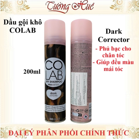Dầu gội khô CoLab Dry Shampoo nhiều mùi hương - 200ml (Có lựa chọn)