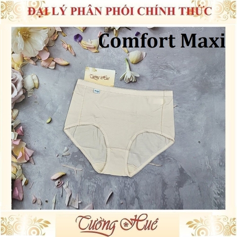 Quần lót nữ Triumph Sloggi Comfort Maxi Cotton Trơn Lưng Cao.
