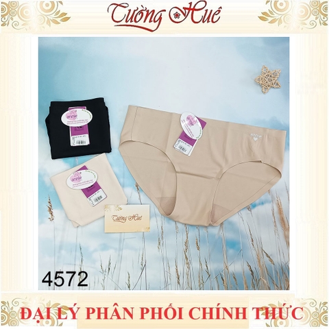 Quần lót nữ annie QE4572 Su Đúc Trơn Lưng Vừa Không Đường May.