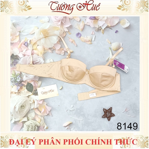 Áo lót nữ annie Bra 8149 cúp ngang mỏng trơn.