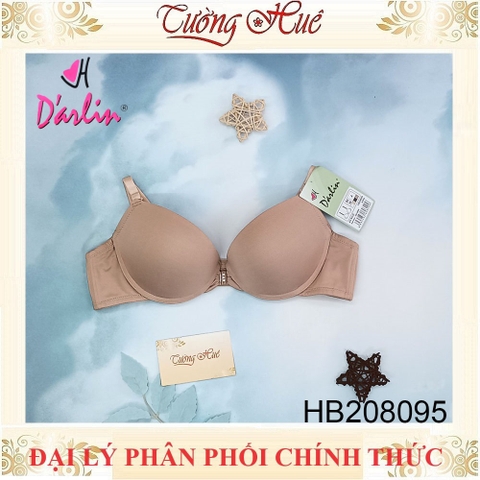 Áo lót nữ Darlin HB208095 áo ngực V sâu cài trước nâng vừa.