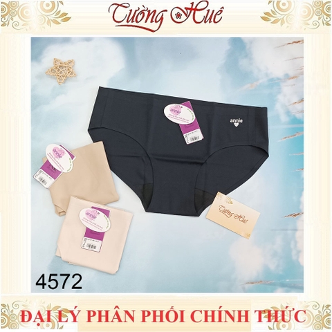 Quần lót nữ annie QE4572 Su Đúc Trơn Lưng Vừa Không Đường May.