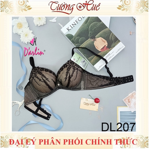 Áo lót nữ Darlin DL207 mút dày nâng ngực phối ren