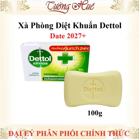 Xà Phòng Diệt Khuẩn Dettol Original Antibacterial Soap - 100g