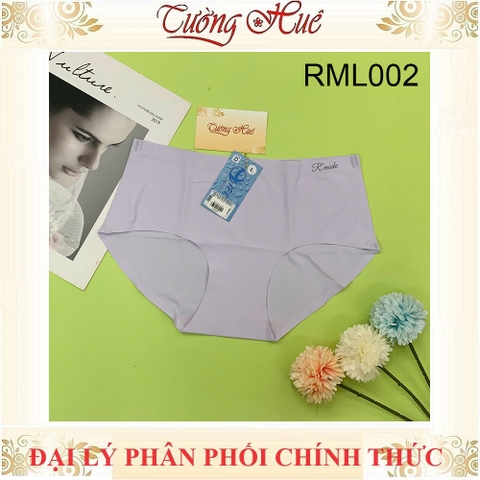Quần Lót Nữ Su Trơn Không Đường May Lưng Vừa RML002.