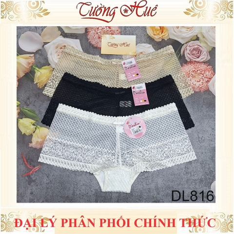 Quần lót nữ Darlin Dạng Đùi Phối Nơ DL816.