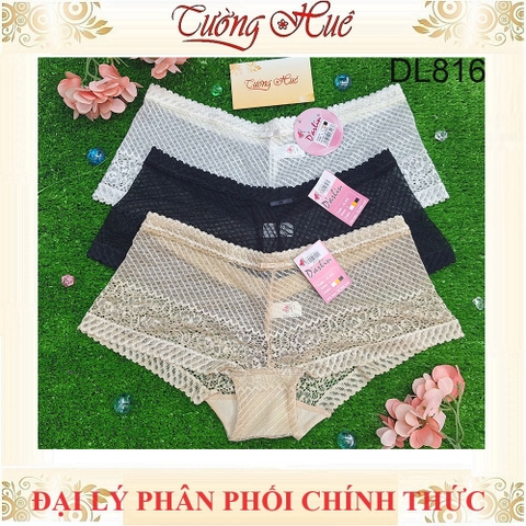 Quần lót nữ Darlin Dạng Đùi Phối Nơ DL816.