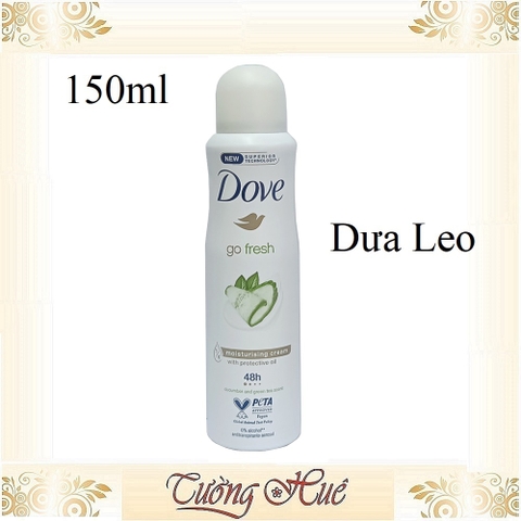 Xịt Khử Mùi Dove Nữ Anti-Perspirant - 150ml ( Nhiều mùi lựa chọn )