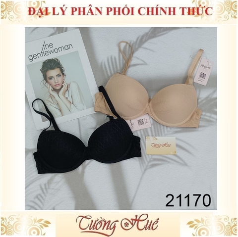 Áo lót nữ Corèle V Mút Vừa 2cm Nâng Ngực Phối Ren Lưới 21170.