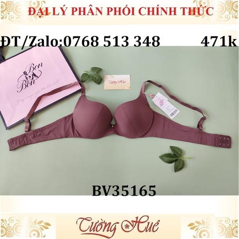 Áo lót nữ Bon Bon BV35165 áo ngực trơn dạng Tshirt mút mỏng.
