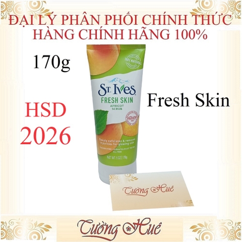 Rửa Mặt St. Ives Có Hạt Scrub Tẩy Da Chết - 170g ( Lựa Chọn Mùi )