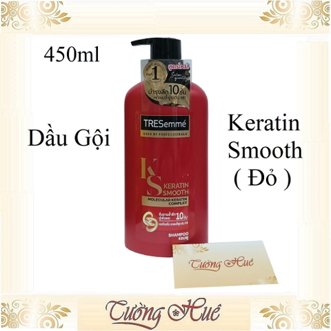 Dầu Gội và Xả TRESemme Thái Keratin Smooth - Đỏ ( Có Lựa Chọn )