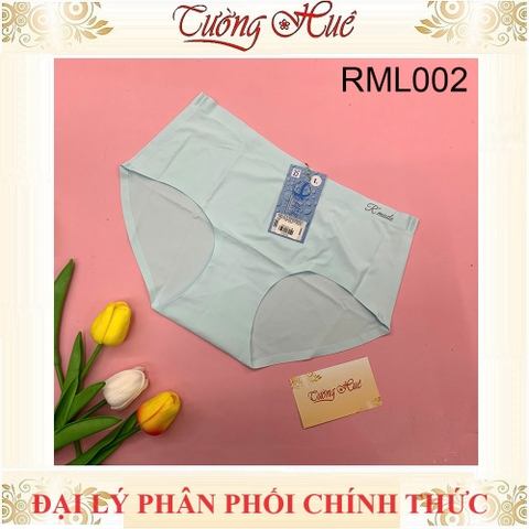 Quần Lót Nữ Su Trơn Không Đường May Lưng Vừa RML002.