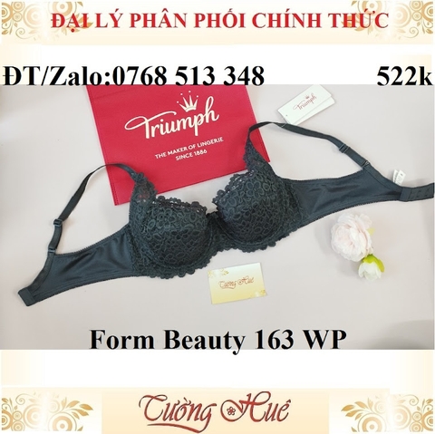 Áo lót nữ Triumph Form & Beauty 163 WP ren mỏng lưng bảng to.