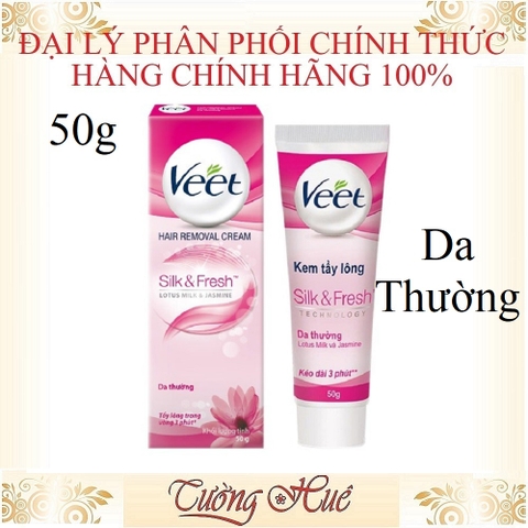 [CóQuàTặng]Tẩy lông Veet Hair Removal Cream - 50g ( Có lựa chọn )