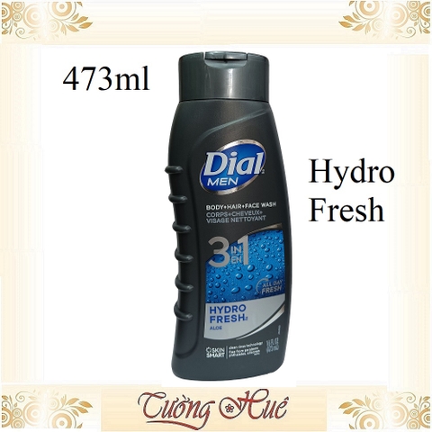 Tắm Gội Nam Dial For Men 3in1 Body+Hair+Face Wash ( Có lựa chọn )