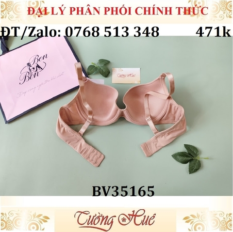 Áo lót nữ Bon Bon BV35165 áo ngực trơn dạng Tshirt mút mỏng.