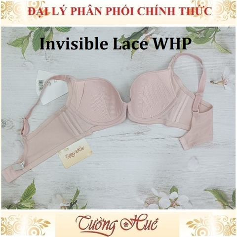 Áo lót nữ Triumph Pure Invisible Lace WHP Có Gọng Họa Tiết Phối Lưới Mút Mỏng Bảng Lưng To 2 Móc Cài.