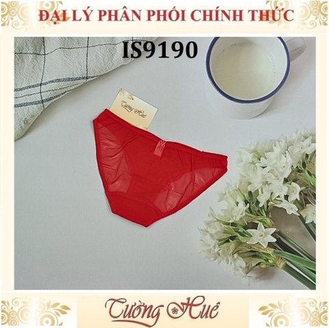 Quần lót nữ Bon Bon IS9190 Lưng Thấp Ren Phối Lưới Xuyên Thấu(FORM NHỎ).