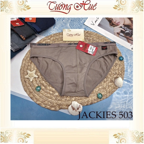 Quần Lót Nam Jackies 503 Bản Lưng Nhỏ Thời Trang Cotton Thun Co Dãn Thấm Hút