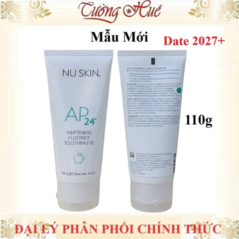 Kem Đánh Trắng Răng AP24 Nu Skin Whitening Fluoride Toothpaste - 110g