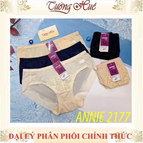 Quần lót nữ phối ren annie QE 2177 lưng thấp mặc thoải mái