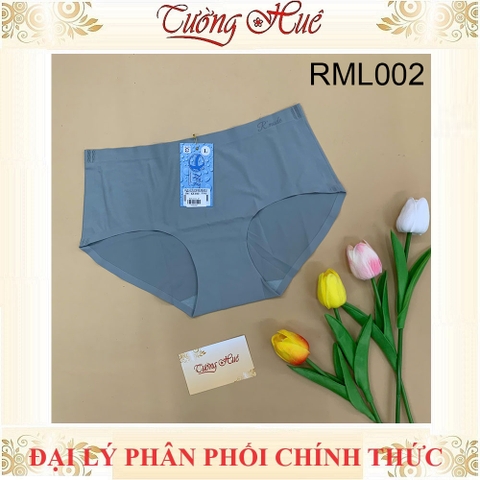 Quần Lót Nữ Su Trơn Không Đường May Lưng Vừa RML002.