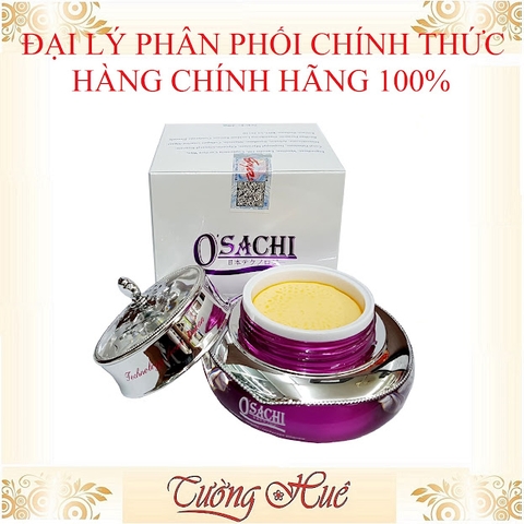 Kem Dưỡng Trắng Da Cao Cấp Osachi 9in1 Tinh Chất Linh Chi Đông Trùng - 20g ( Tặng 1 Bịch/6 Que Mút Rửa Mặt )