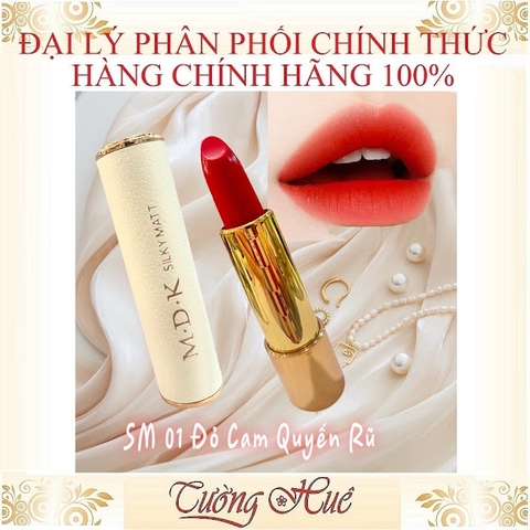 Son Lì Cao Cấp Lâu Phai M.D.K Silky Matte - 3.5g ( Lựa chọn màu )