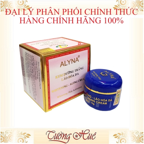 Kem Dưỡng Trắng Ngừa Lão Hóa Alyna Whitening-Aging Cream - 15g