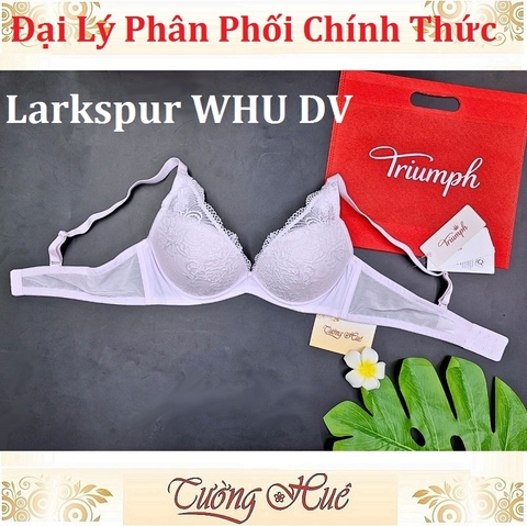 Áo lót nữ Triumph Simply Style Larkspur WHU DV nâng ren xẻ V sâu.