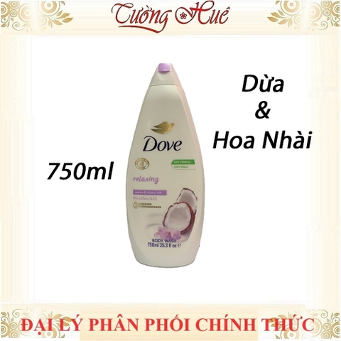 Sữa Tắm Dưỡng Ẩm Dove Nhiều Mùi - 750ml