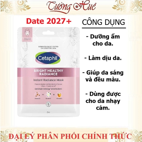Mặt Nạ Dưỡng Sáng Da Và Cấp Ẩm Cetaphil Bright Healthy Radiance Instant Radiance Mask 23ml