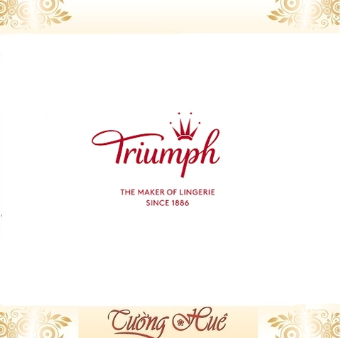 SALE SALE SALE - Áo lót nữ Triumph Amo 423 WHU ren thêu hoa cúp bầu ngang.