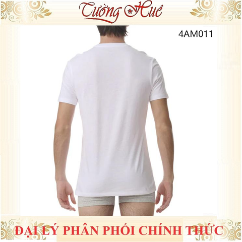 Áo Lót Nam Adidas 4AM011 Thun Cotton Cổ Tròn Kiểu T Shirt (FORM ÁO LỚN, KHÁCH NÊN LÙI 2 SIZE)